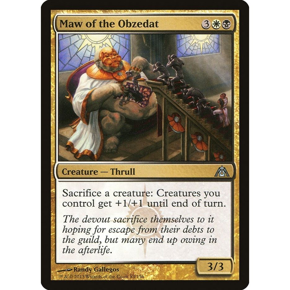 Image for Maw of the Obzedat (83) (DGM) - Magic: The Gathering
