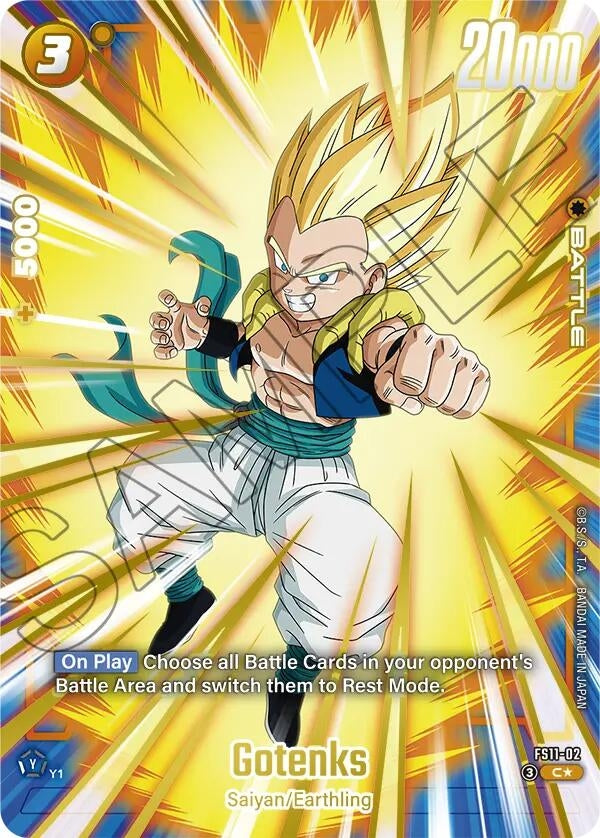 Image for Gotenks - FS11-02 (Gold) (FS11-02) (FS11) - Dragon Ball Super: Fusion World