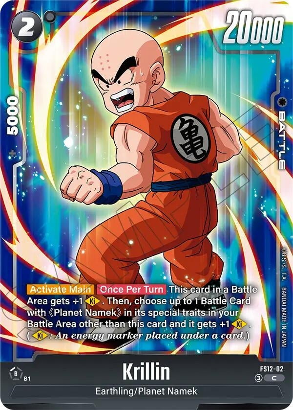 Image for Krillin - FS12-02 (FS12-02) (FS12) - Dragon Ball Super: Fusion World