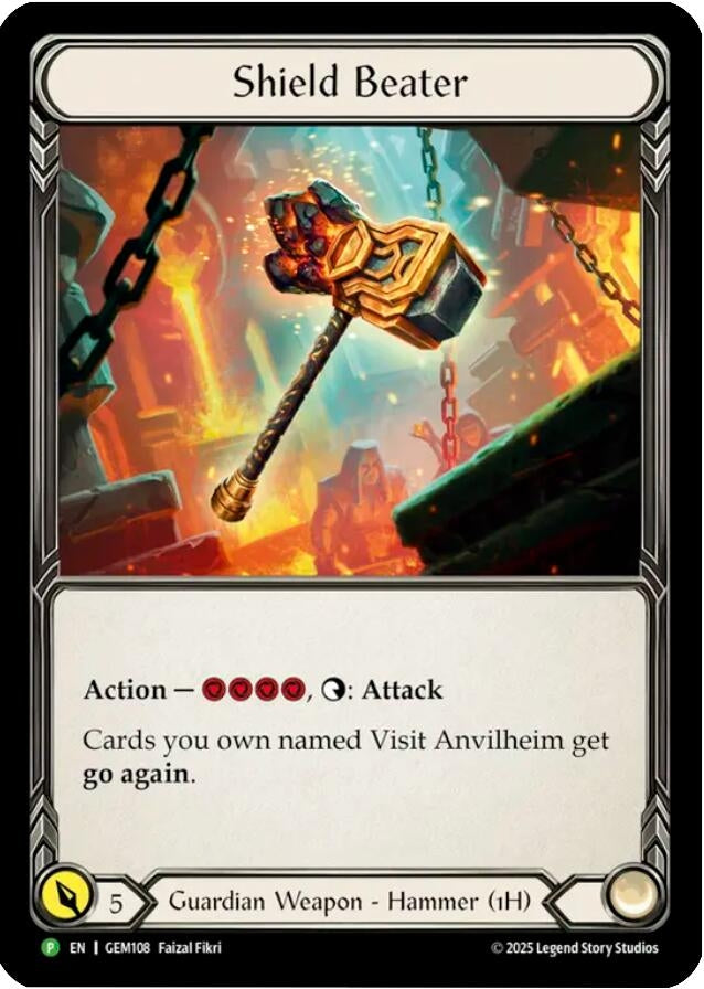 Image for Shield Beater (GEM108) (GEM) - Flesh and Blood TCG