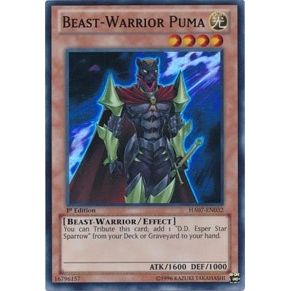 Image for Beast-Warrior Puma (HA07-EN032) (HA07) - YuGiOh