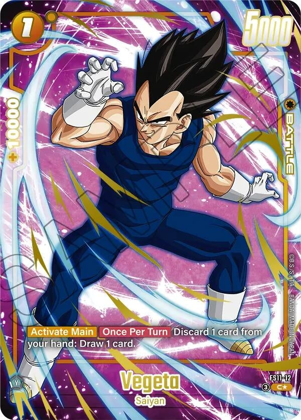 Image for Vegeta - FS11-12 (Gold) (FS11-12) (FS11) - Dragon Ball Super: Fusion World