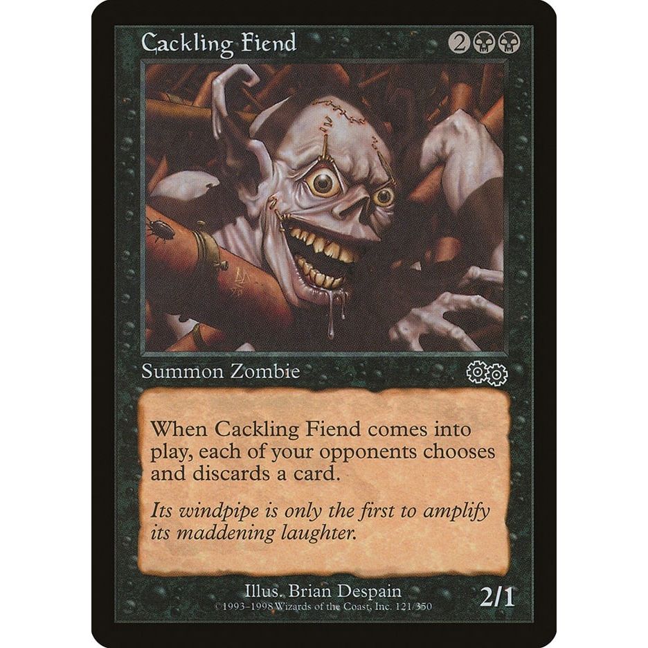 Image for Cackling Fiend (121) (USG) - Magic: The Gathering