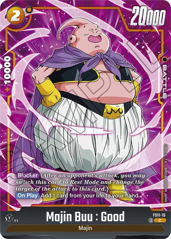 Image for Majin Buu : Good (FS11-15) (FS11) - Dragon Ball Super: Fusion World