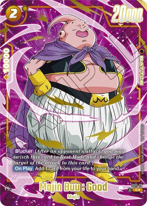 Image for Majin Buu : Good (Gold) (FS11-15) (FS11) - Dragon Ball Super: Fusion World