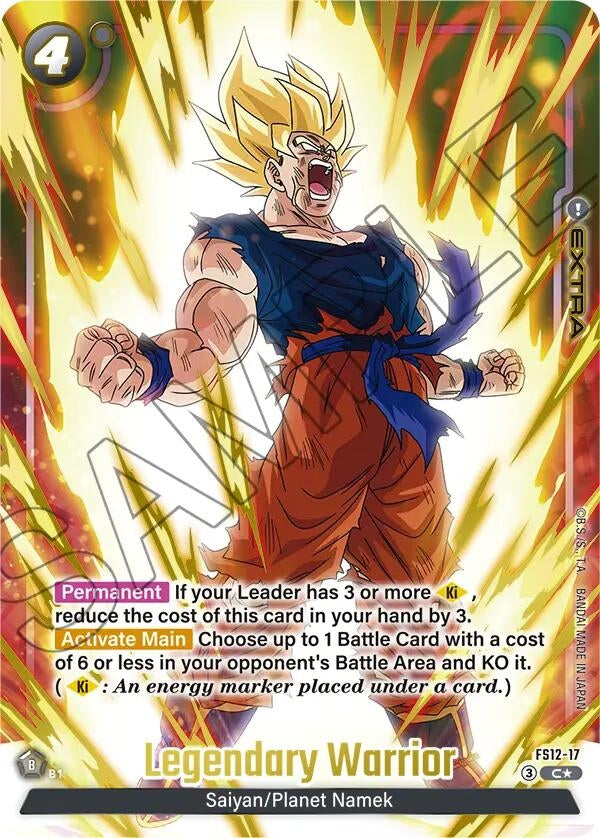 Image for Legendary Warrior (Gold) (FS12-17) (FS12) - Dragon Ball Super: Fusion World