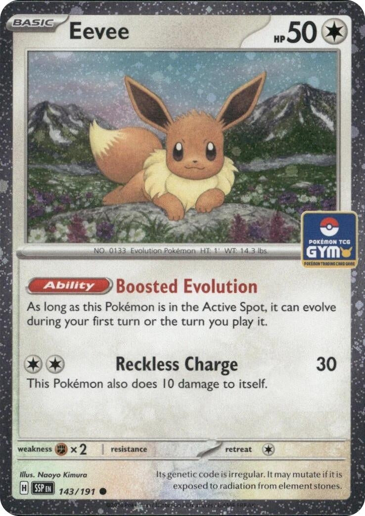 Image for Eevee (Southeast Asia Exclusive) (143/191) (PR) - Pokemon