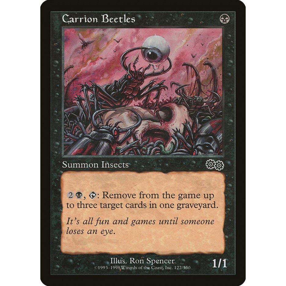 Image for Carrion Beetles (122) (USG) - Magic: The Gathering