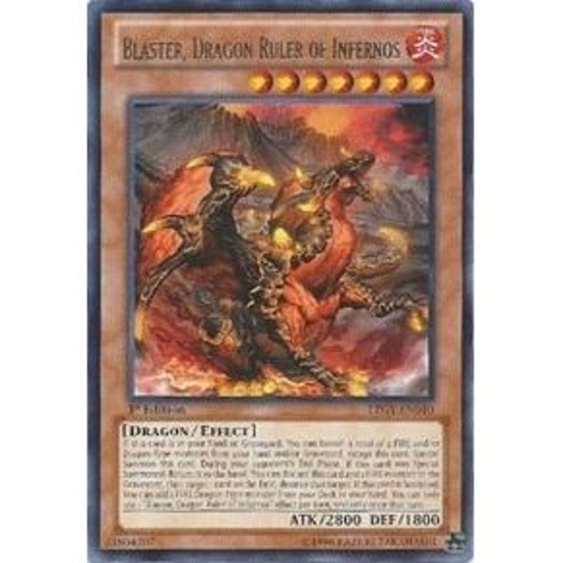 Image for Blaster, Dragon Ruler of Infernos (LTGY-EN040) (LTGY) - YuGiOh
