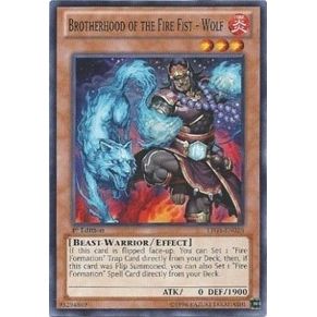 Image for Brotherhood of the Fire Fist - Wolf (LTGY-EN026) (LTGY) - YuGiOh