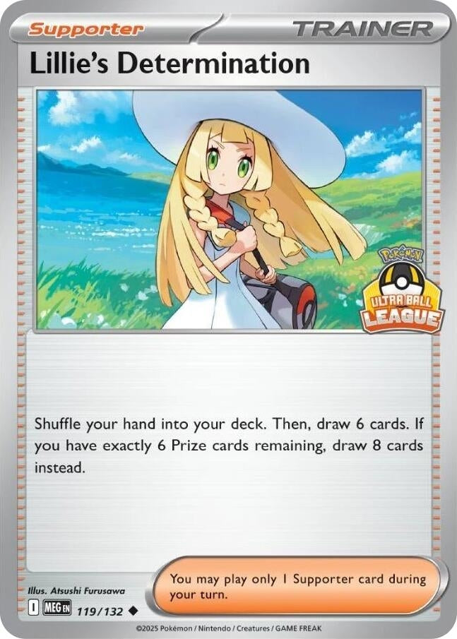 Image for Lillie's Determination (Ultra Ball League) (119/132) (PR) - Pokemon