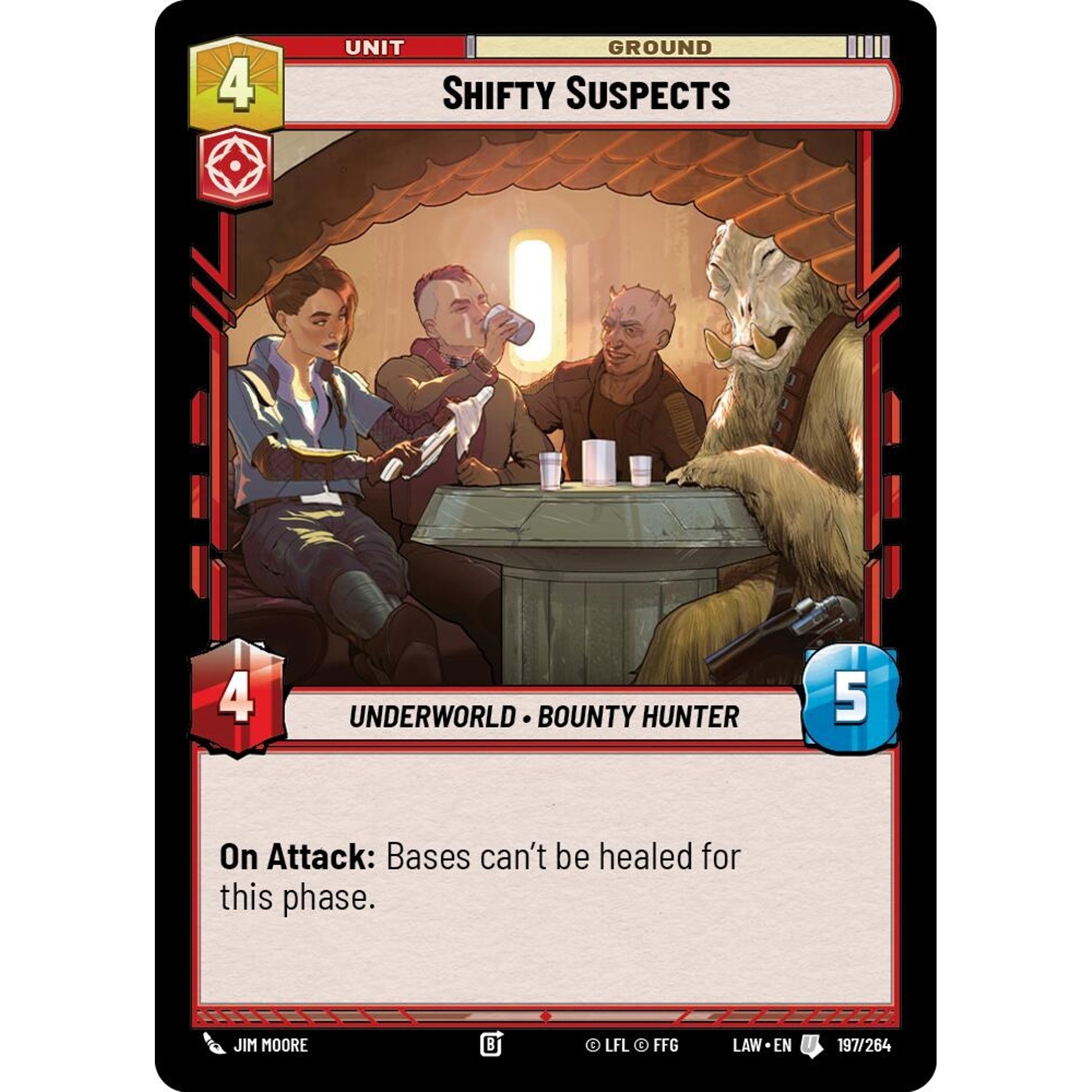 Image for Shifty Suspects (197/264) (LAW) - Star Wars: Unlimited