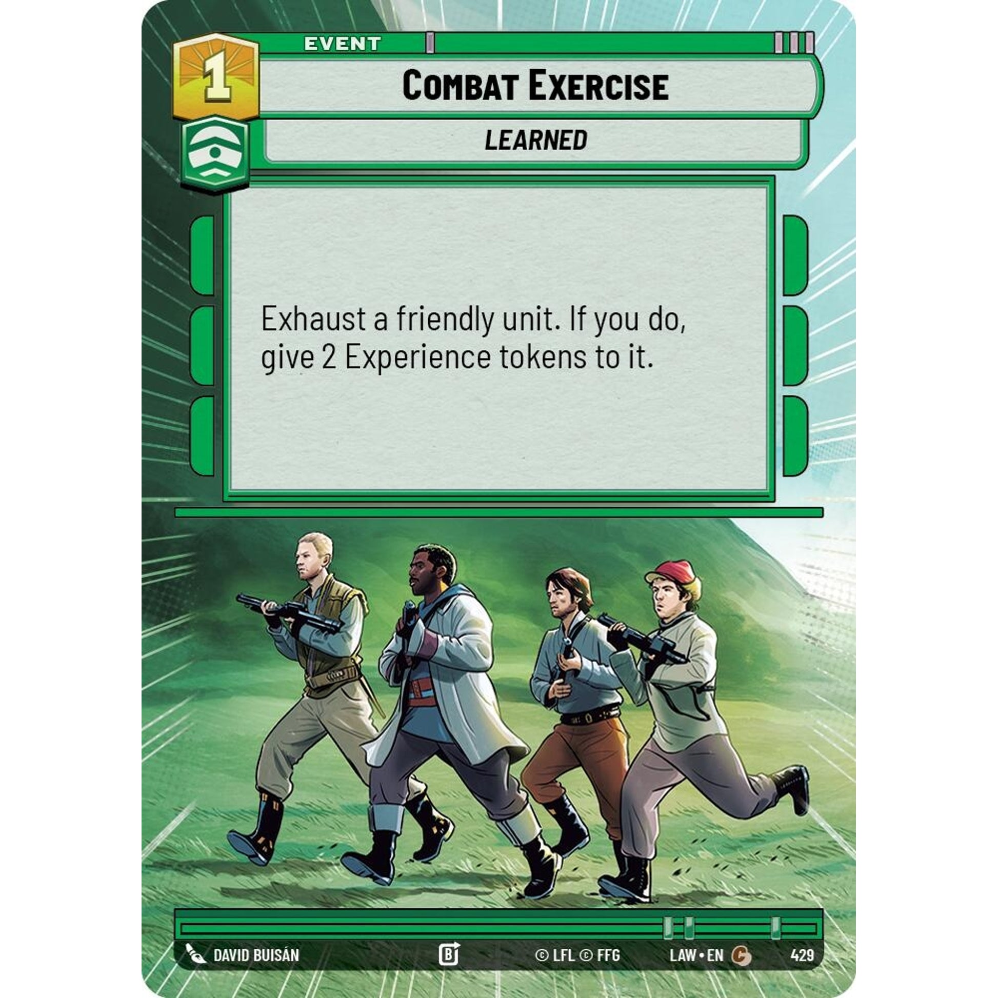 Image for Combat Exercise (Hyperspace) (429) (LAW) - Star Wars: Unlimited