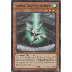 Image for Lightning, Dragon Ruler of Drafts (LTGY-EN098) (LTGY) - YuGiOh