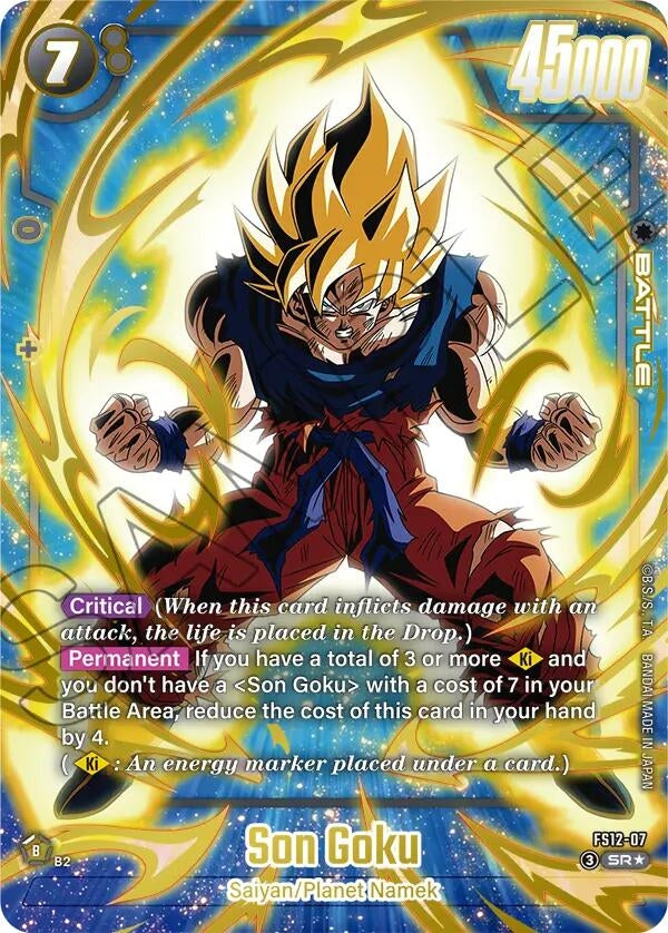 Image for Son Goku - FS12-07 (Gold) (FS12-07) (FS12) - Dragon Ball Super: Fusion World