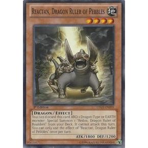 Image for Reactan, Dragon Ruler of Pebbles (LTGY-EN095) (LTGY) - YuGiOh