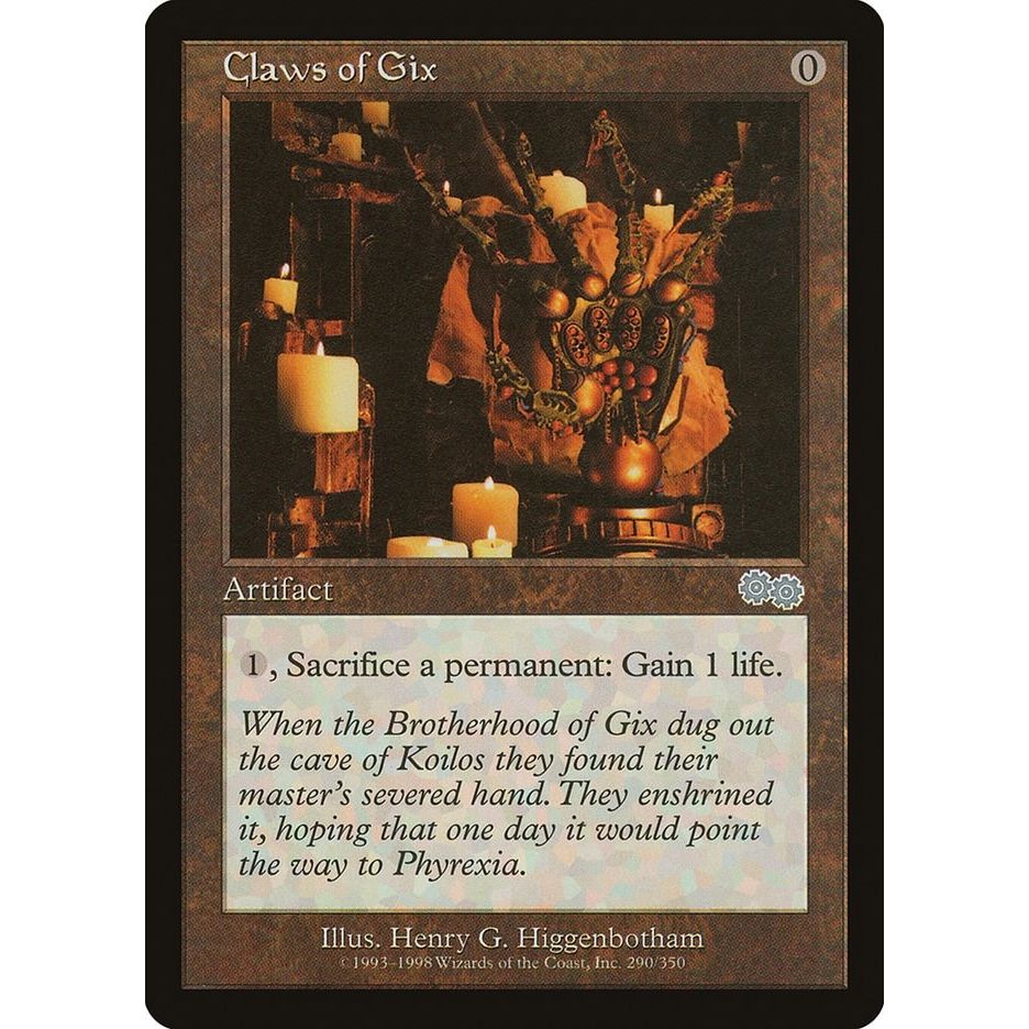 Image for Claws of Gix (290) (USG) - Magic: The Gathering