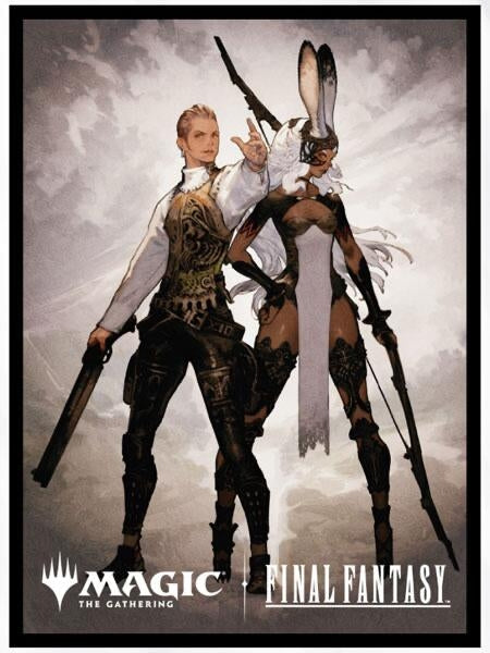 Image for Magic: The Gathering Player's Card Sleeve - FINAL FANTASY - Balthier and Fran Borderless MFS-52 (80-Pack) - Card Sleeves