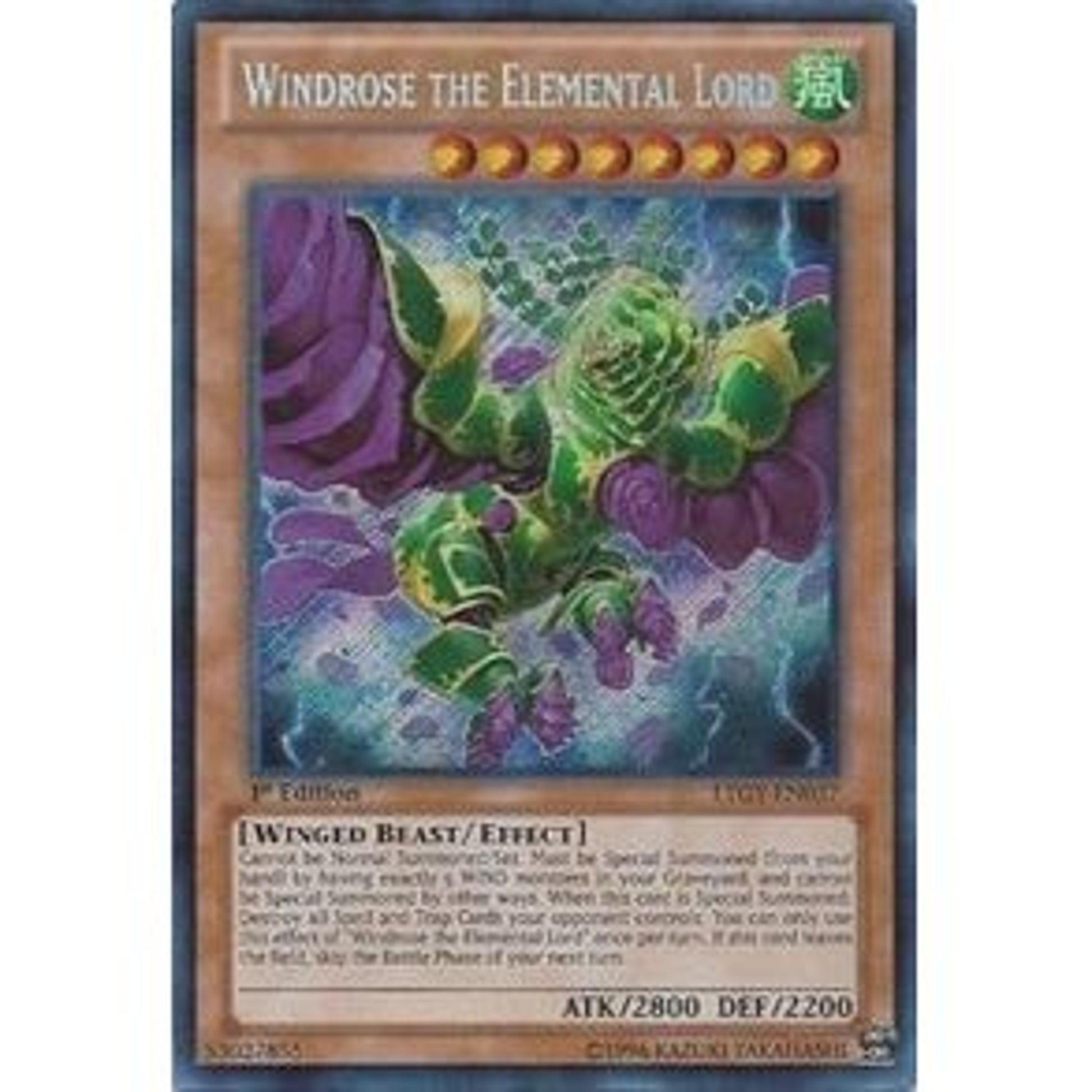 Image for Windrose the Elemental Lord (LTGY-EN037) (LTGY) - YuGiOh