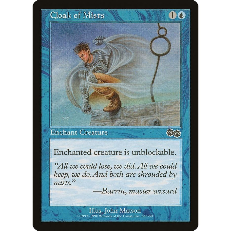 Image for Cloak of Mists (USG) - Magic: The Gathering