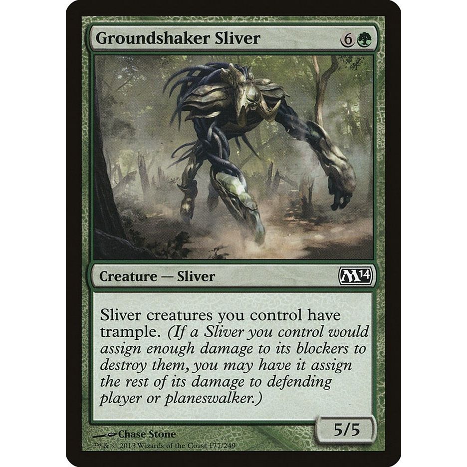 Image for Groundshaker Sliver (177) (M14) - Magic: The Gathering