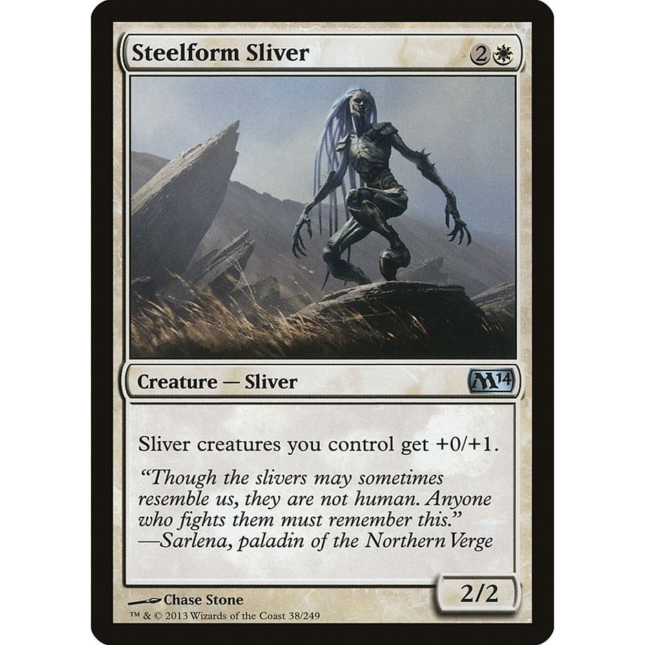 Image for Steelform Sliver (38) (M14) - Magic: The Gathering
