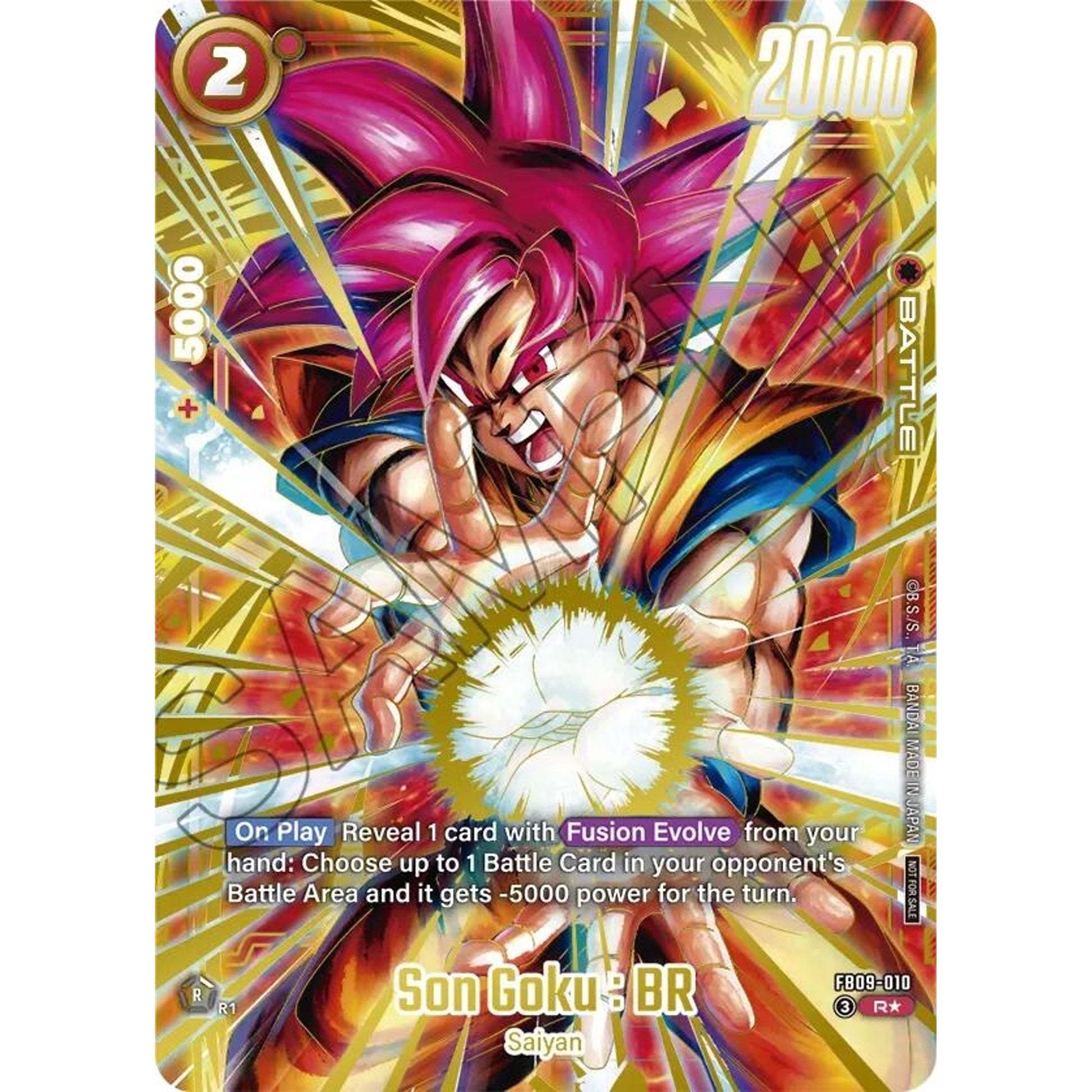 Image for Son Goku : BR - FB09-010 (Ultimate Battle 2026 Vol.2) (FB09-010) (DBSFW_TPR) - Dragon Ball Super: Fusion World