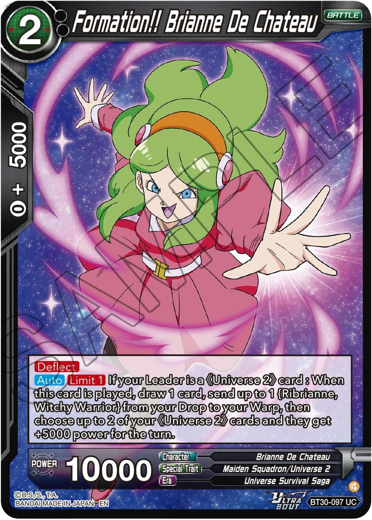 Image for Formation!! Brianne De Chateau (BT30-097) (BT30) - Dragon Ball Super: Masters