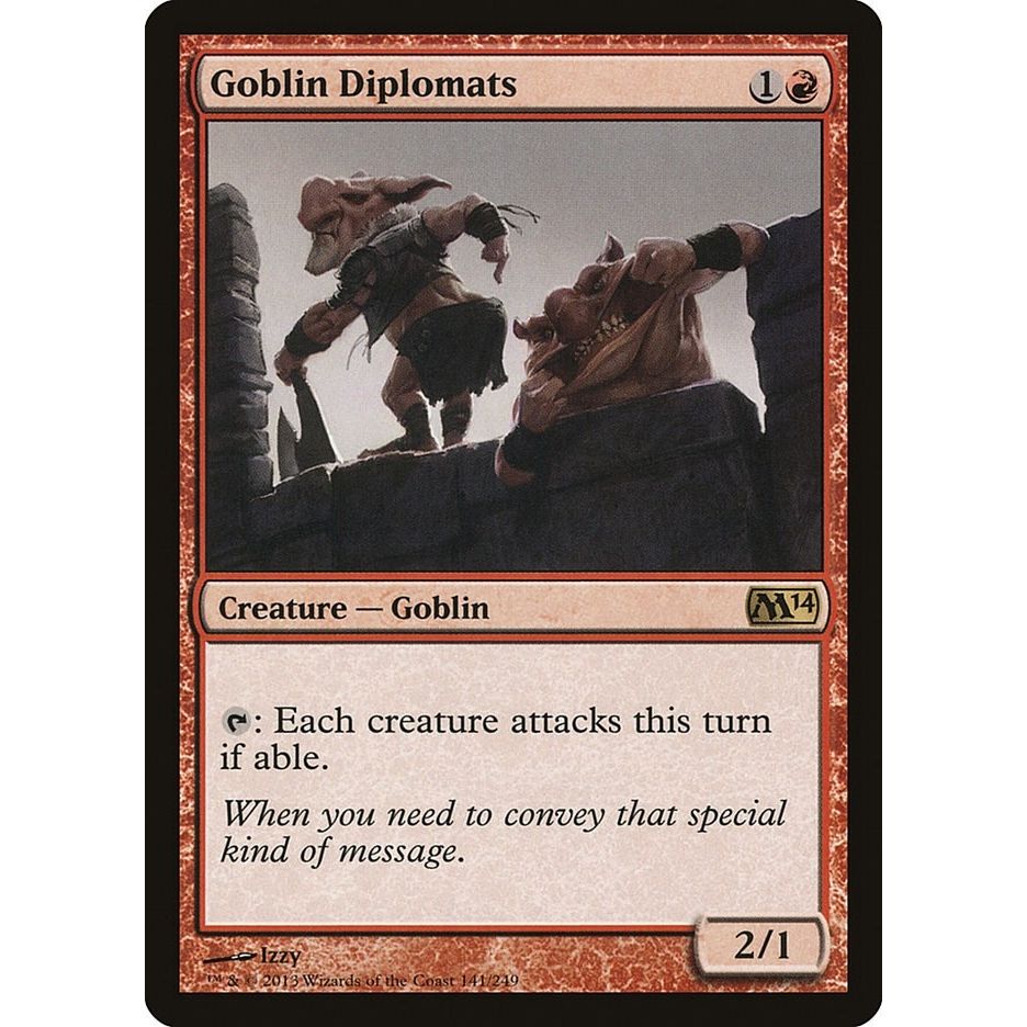 Image for Goblin Diplomats (141) (M14) - Magic: The Gathering