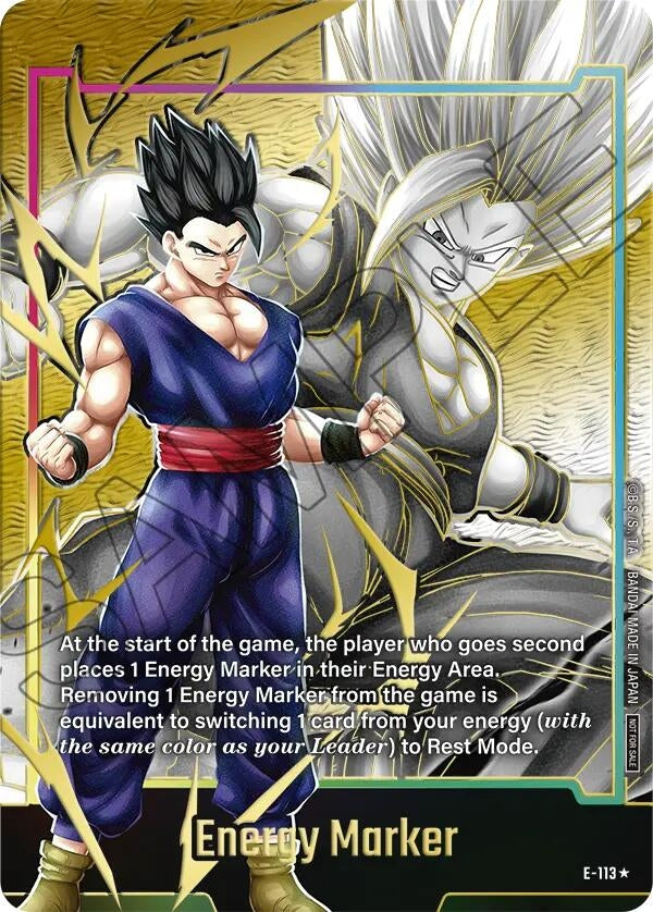 Image for Energy Marker (E-113) (Gold) (E-113) (DBSFW_EM) - Dragon Ball Super: Fusion World