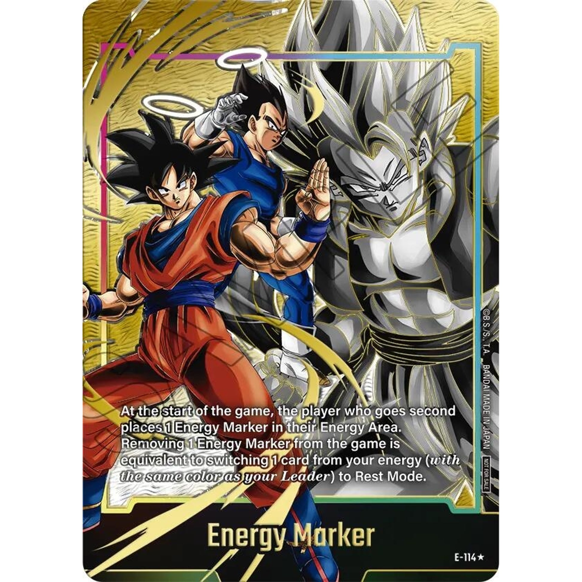 Image for Energy Marker (E-114) (Gold) (E-114) (DBSFW_EM) - Dragon Ball Super: Fusion World