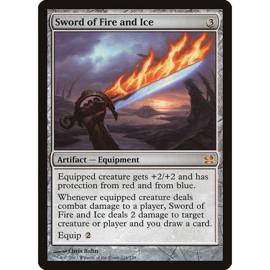 Image for Sword of Fire and Ice (216) (MMA) - Magic: The Gathering