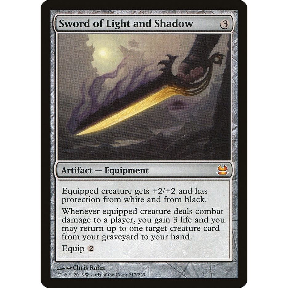 Image for Sword of Light and Shadow (217) (MMA) - Magic: The Gathering