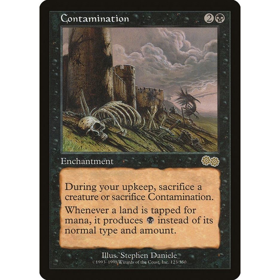 Image for Contamination (123) (USG) - Magic: The Gathering