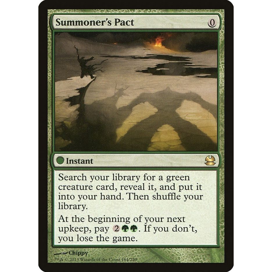 Image for Summoner's Pact (164) (MMA) - Magic: The Gathering