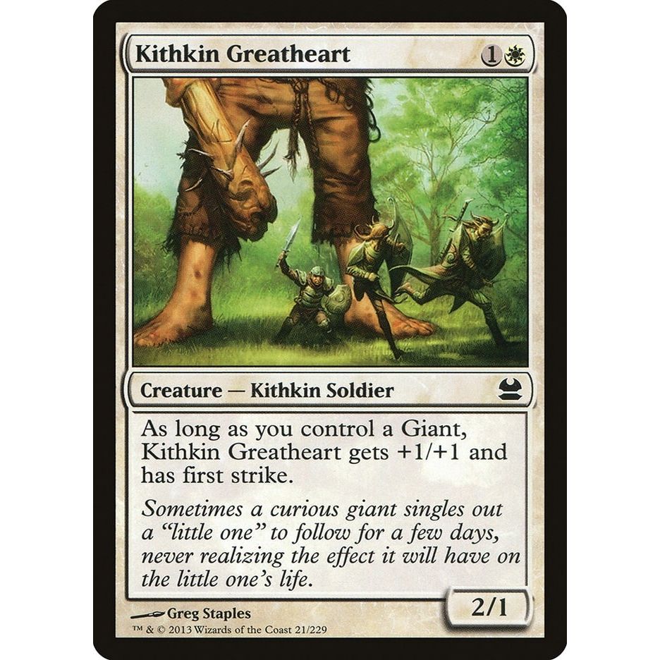 Image for Kithkin Greatheart (21) (MMA) - Magic: The Gathering