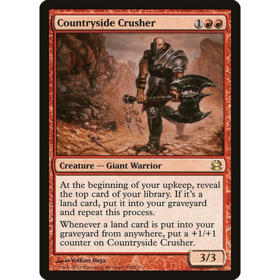Image for Countryside Crusher (108) (MMA) - Magic: The Gathering