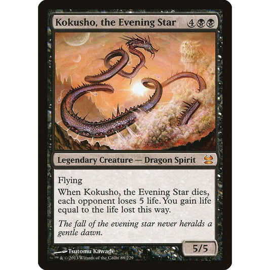 Image for Kokusho, the Evening Star (89) (MMA) - Magic: The Gathering