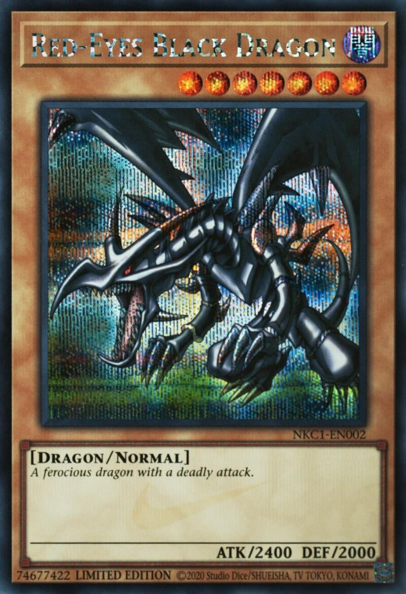 Image for Red-Eyes Black Dragon (NKC1-EN002) (MISC) - YuGiOh