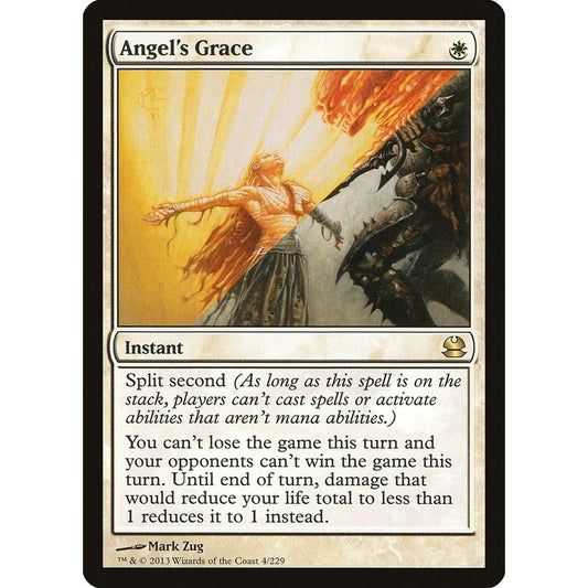 Image for Angel's Grace (4) (MMA) - Magic: The Gathering