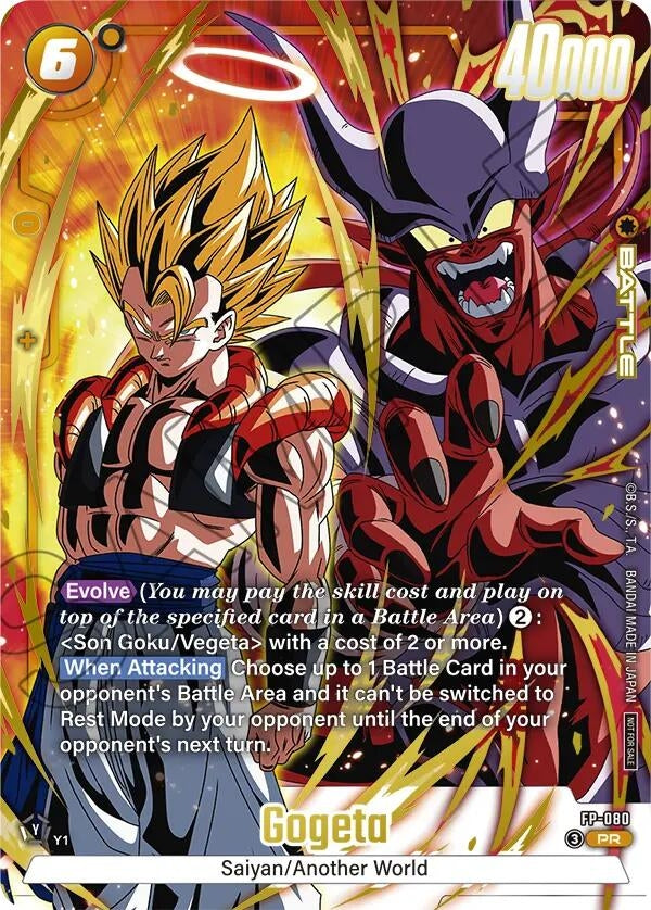 Image for Gogeta - FP-080 (2nd Anniversary Pack) (FP-080) (DBSFW_PR) - Dragon Ball Super: Fusion World