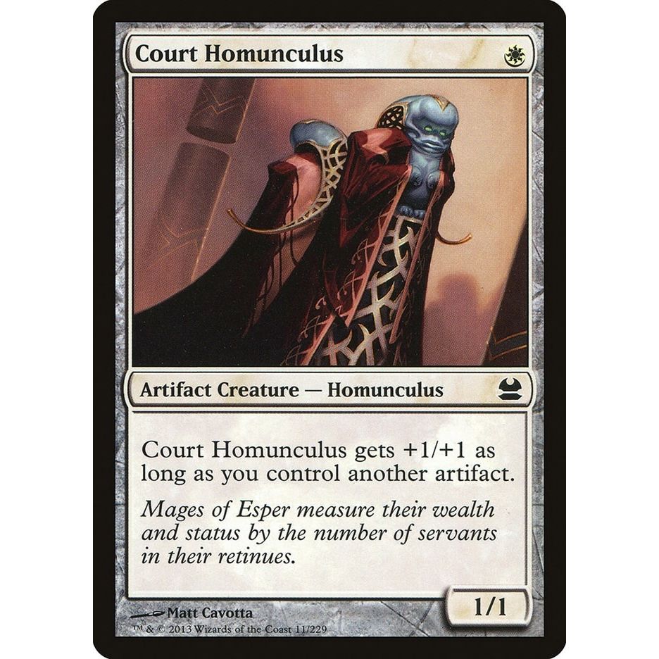 Image for Court Homunculus (11) (MMA) - Magic: The Gathering