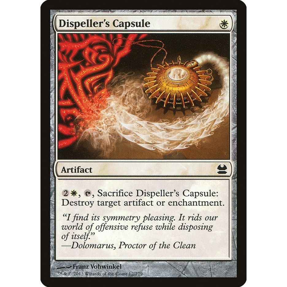Image for Dispeller's Capsule (12) (MMA) - Magic: The Gathering