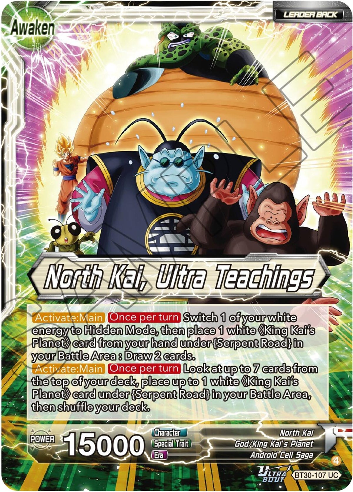 Image for North Kai // North Kai, Ultra Teachings (BT30-107) (BT30) - Dragon Ball Super: Masters