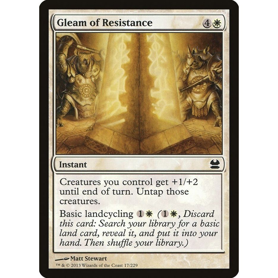 Image for Gleam of Resistance (17) (MMA) - Magic: The Gathering