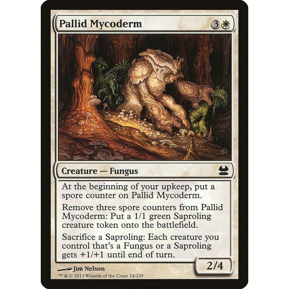 Image for Pallid Mycoderm (24) (MMA) - Magic: The Gathering