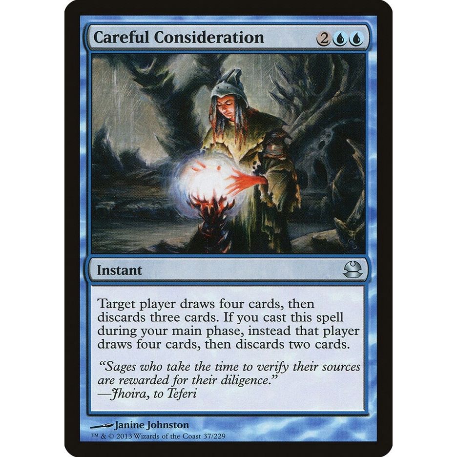 Image for Careful Consideration (37) (MMA) - Magic: The Gathering