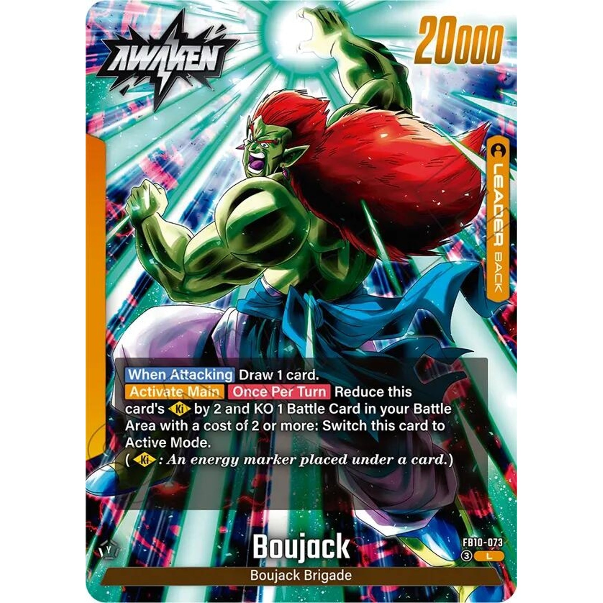 Image for Boujack - FB10-073 (FB10-073) (FB10) - Dragon Ball Super: Fusion World