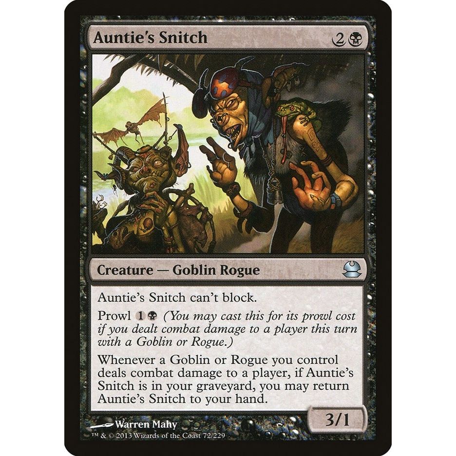 Image for Auntie's Snitch (72) (MMA) - Magic: The Gathering