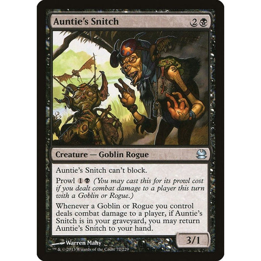 Image for Auntie's Snitch (72) (MMA) - Magic: The Gathering